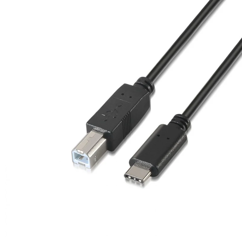 Aisens Cable Usb 2 0 3a Cm Bm Negro 2m